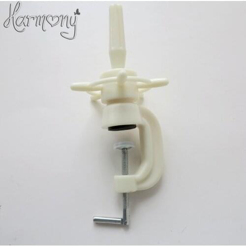 1 pieces High Quality New Adjustable Model Mannequin Wig Stand Training Head Stand Holder Head Clamp Salon Styling Hair Tools