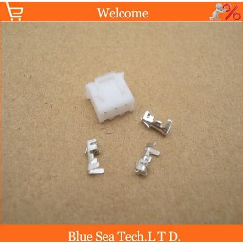 1000pcs 3 Pin XH female Connector 2.54mm XH-3P Kits(include terminals) for PCB/Automotive/electronic circuit ect