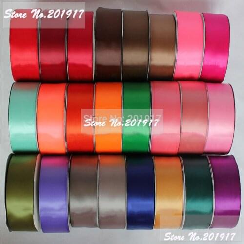 50mm Matte Polyester Satin Ribbon Rope+DIY Jewelry HairBows Wedding Party Decoration Gift Packing Accessories,100yds/Roll