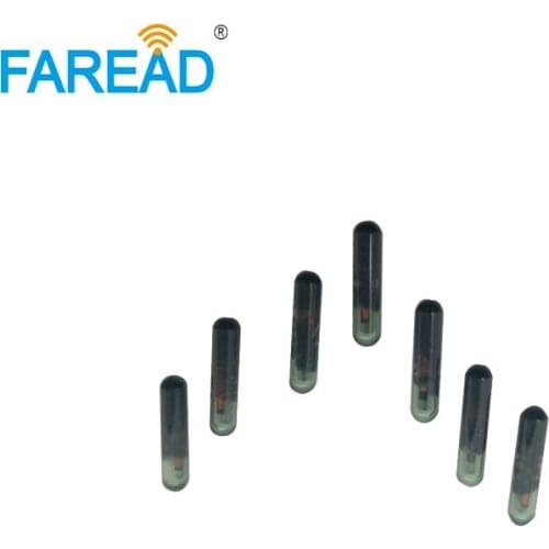 X80pcs 4*22mm/3.85*22.5mm TI RFID microchip transponder ISO11784/85