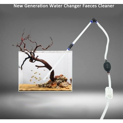 Aquarium Clean Vacuum Water Change Changer Gravel Aquarium Simple Fish Tank Vacuum Siphon Pump Cleaner Sand Washing Faeces Clean