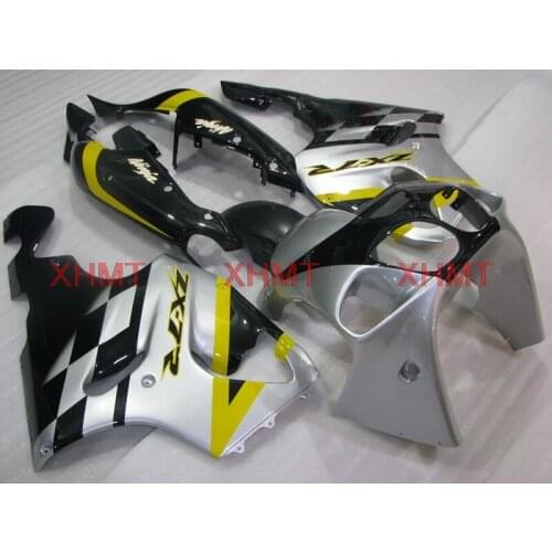 For Zx7r 1996 - 2003 Fairing Kits Zx 7r 00 01 Full Body Kits for Kawasaki Zx7r 2002 Silver Black Plastic Fairings
