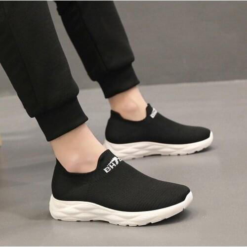 LLOGAI Male Sneakers New Men Sports Shoes Vogue Womens Sneakers Nice Breathable Men Vulcanize Shoes Non-Slip Footwear Size 44