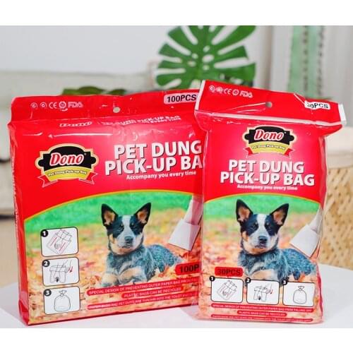 Bags for dogs Dog poop bag Dog disposable bag Baba grab walk dog garbage bag shovel excrement tool stool cleaning poop bag