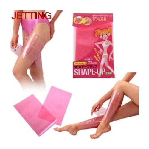 Reusable Washable Elastic Perspiration Shape Up Thigh Leg Cellulite Reduce Slimming Wraps Belt Anti Cellulite Sauna SPA Massage