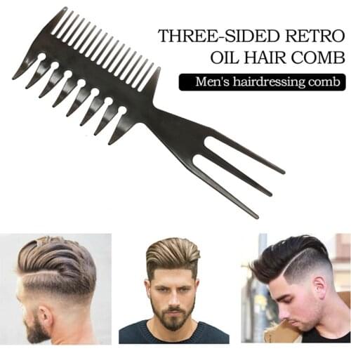 Wide Tooth Hair Brush Comb Professional Anti-static Hair Cutting Dyeing Comb Durable Hair Care Styling Tools