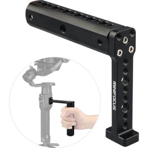Ronin S RS2 Handle Grip Extended Handheld Monitor microphone Mount Holder With Screw Hole for DJI Ronin S Ronin-S2 SC RS2 Gimbal