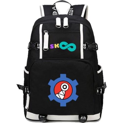 Anime Sk8 the infinity cartoon backpack Teenage Laptop Rucksack student School bookbag Women men Travel bag Teenages Knapsack