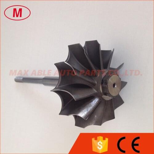 TD06SL2R 54X61.5mm 11 blades reverse rotation journal bearing turbo wheel/ turbine shaft&wheel