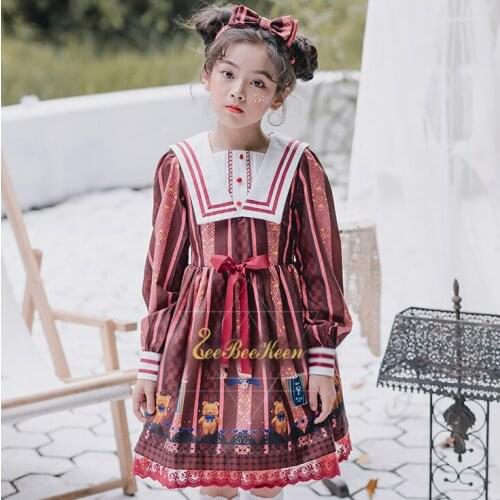 Sweet Lolita Baby Spanish court Princess Dress Women Anime Costume Girls Christmas Halloween cosplay Dress Adult OP Lolita Dress