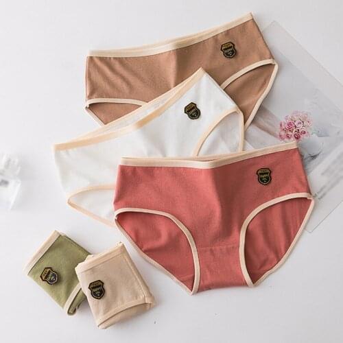Woman Panties Morandi Color Briefs Cotton Traceless Breathable Comfortable Girl Woman Thong High Quality Mid Waist Seamless1