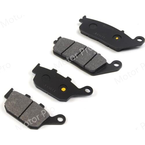 1Set Motorcycle Organic Front & Rear Brake Pads For HONDA CBR 400 CBR400RRJ CB400K 1992-1993 CB400 SF CB400SF CB 400SF 1994 1995
