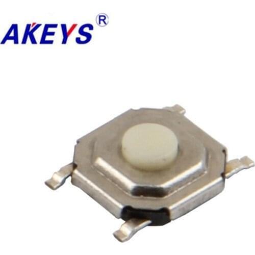 10PCS TS-C006 4*4 Ultra thin square waterproof tact switch 4 pin SMD/SMT plastic top mini switch