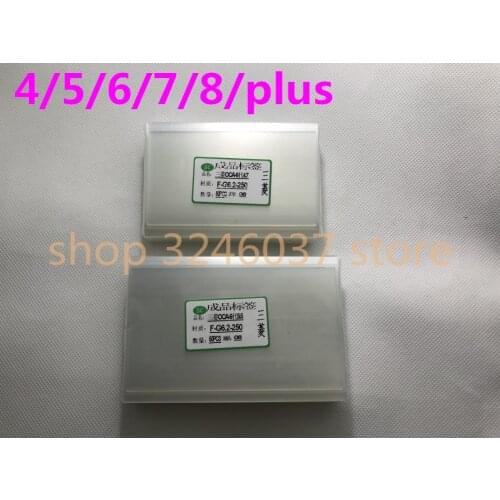 50pcs 250um 4.7'' 5.5'' OCA Optical Clear Adhesive for iPhone 8 7 6 6s plus X 10 4 4s 5 5c 5s SE OCA Glue Touch Glass Lens Film