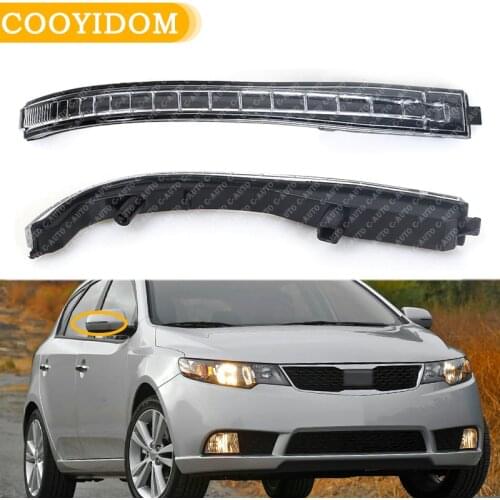 Car LED Side Mirror Turn Signal light Rearview Mirror Turn light Flash lamp For KIA FORTE 2013 2014 2015 2016 For Cerato 2012