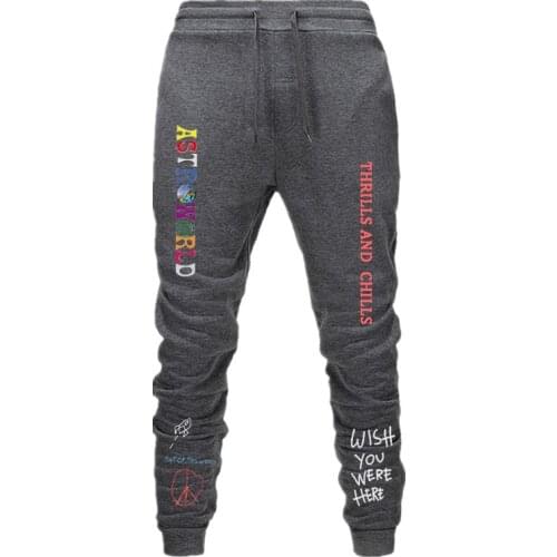 Quick-drying sports pants mens casual jogging pants gym fitness sportswear trousers elastic waist summer sports pants