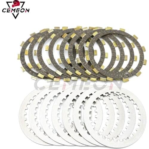 For Yamaha XJR400 XJ400 XJ600 FZ600 motorcycle engine parts clutch friction plate pressure plate and steel plate kit
