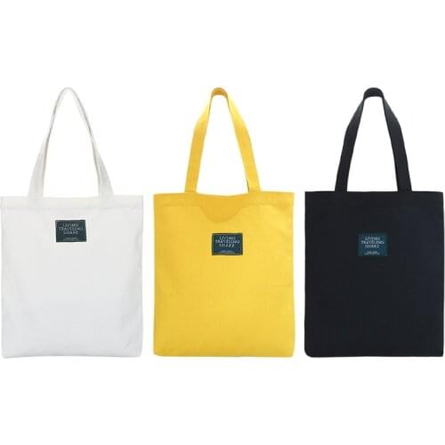 Canvas Tote Storage Bag Handbag Canvas Tote Zippered Unisex Commuting to Work or School Canvas Womens Bag Mens Bag