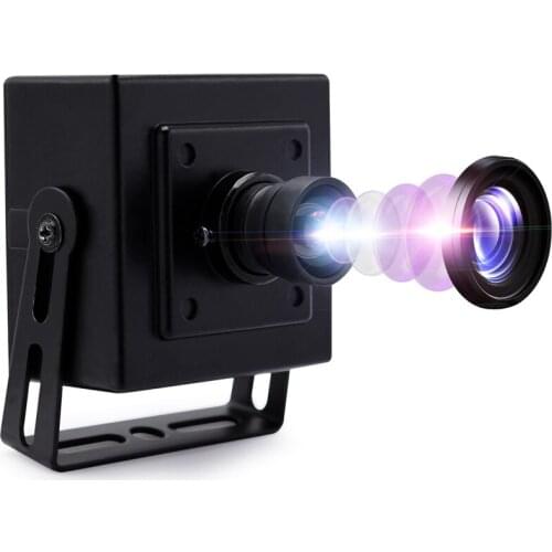 ELP 13MP No distortion lens mini USB webcam free driver for UVC system with Sony IMX214 sensor 3m cable