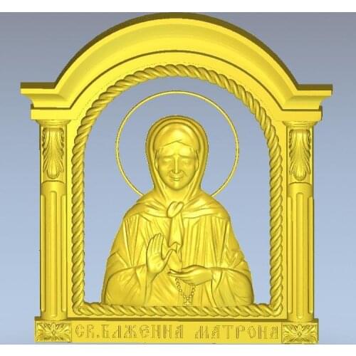 3D stl model for CNC machine Icona_sv_Matrona