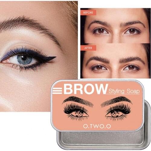 10g Waterproof Eyebrow Soap Brows Styling Safe Ingredient Beauty Eyebrow Shaping Wax Cream for Female