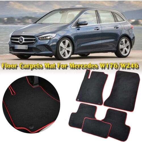 Custom Fit Premium Solid Nylon Auto Odorless Floor Mats Liner Carpet Fit For Mercedes Benz A Class W176/B Class W246 2012-2020