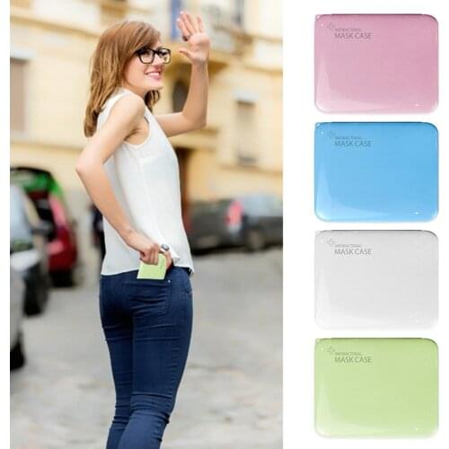 Newest Silicone Mask Storage Case Portable Face Cover Storage Bag Multipurpose Storage Container Makeup Comestic Oragnizer