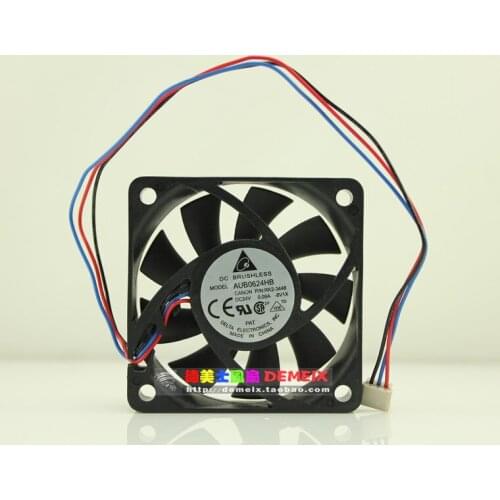 NEW DELTA AUB0624HB 6015 24V 0.09A 6cm frequency cooling fan