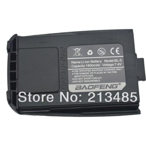 BL-5 7.4V 1800mAh Original Li-ion Rechargeable Battery Pack Exclusively for Baofeng BF-530I Dual Band Walkie Talkie