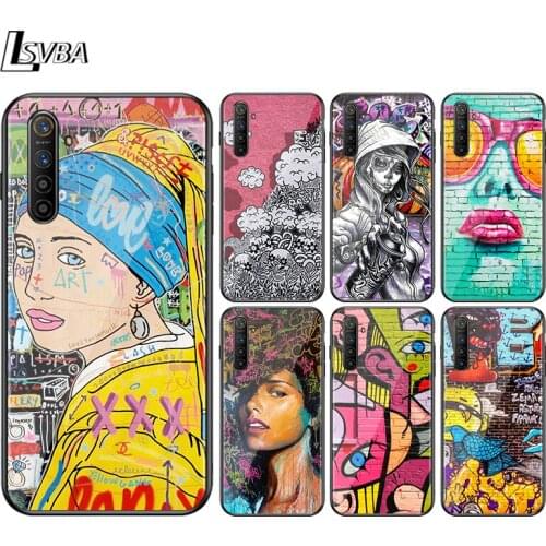 Popular Art Graffiti For OPPO A94 A11 X A9 A12 E A93 A92 A73 A72 A53 S A52 A32 A31 AX7 A7 A5 Pro 2020 Black Phone Case