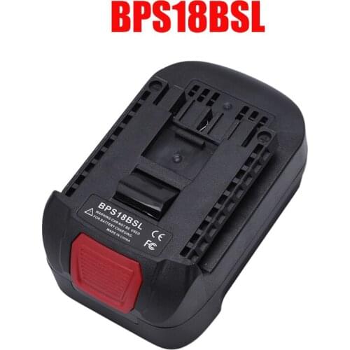 BPS18BSL Li-Ion Battery Converter Adapter for Black Decker/Stanley/Porter Cable 18V Used To for Bosch 18V Power Tools