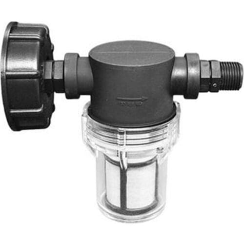 Garden Hose Tap Connector Water Tank Hose Adapter IBC Ton Barrel Joint Splitter Filter Connector