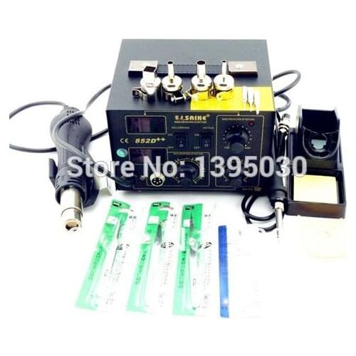 Hot Air Rework Station 1PC Hot Air Gun 700W 220V Or 110V Hot Blower Heat Gun 852D