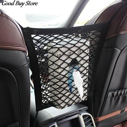 Universal Storage Pocket Mesh Organizer Trunk Luggage Holder Bag Auto Interior Car Seat Box Universal Trunk Rear Hanging Fishnet