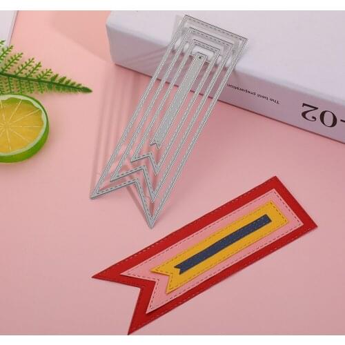 Bookmark Die Mould Metal Cutting Dies Scrapbooking DIY Mold Card Making Stencil Embossing Folder Craft Die Cuts Paper Cutter