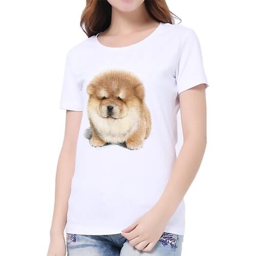 Fashion 3D Puppy Print Casual Harajuku Women T-Shirt Summer Short Sleeve O-neck Cheap Tee Casual Clothes Top Female T Shirts