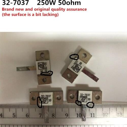 1PCS 32-7037 TERMINATION FLANGE MOUNT 250WATTS 50OHMS HIGH POWER RESISTIVE PRODUCTS 32-7037 250W 50ohm RF POWER 250-50TC