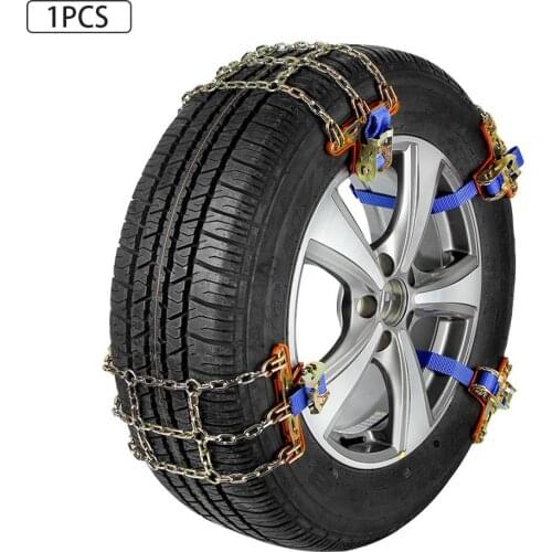 1PC Car Snow Chain Emergency Anti-skid Tire Chain For SUV Pickup Truck Ice Snow Muddy Road
