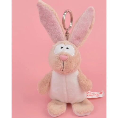 1 Pcs Fat Rabbit Small Plush Pendant Toy, Kids Doll Keychain / Keyholder Gift Free Shipping