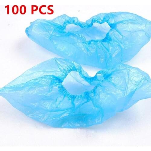 100 Pieces Household Indoor Disposable Shoe Covers shoes Protect