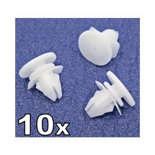10x For Volvo Door Moulding Clips, Exterior Bumpstrip Clips, V70, XC70, S80, XC90