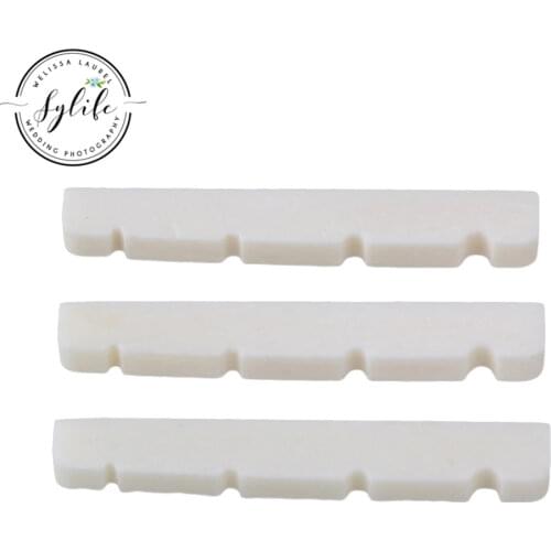 3PCS Bass Bone Nut For 4 String JB PB Bass Guitar