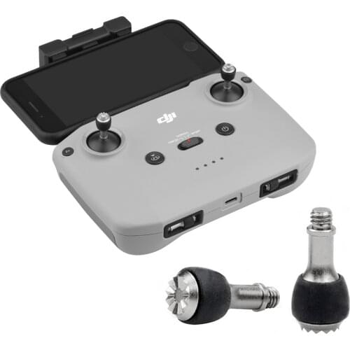 2pc Aluminum Thumb Rocker Sticks Joystick for DJI Mavic Air 2/Mavic Mini 2 Drone Remote Controller Replacement Accessories