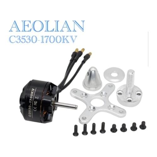 Aeolian C3530 1700 kv/1400 kv/1100 kv outrunner brushless electric motor for RC airplane fix-wing