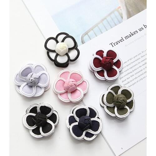 20pcs/lot artificial flower bouquets fabric bud Flower DIY Flowers Home decoration hair accessories for Headband