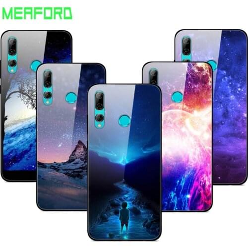 For Huawei honor 10i Case Tempered Glass Space Cover Glass Back Case for Huawei Honor 9C 9S 9 S 10i 10 i HRY-LX1T Coque Honor9S