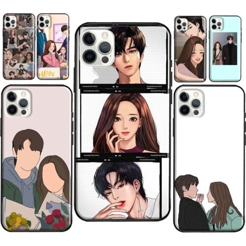 True Beauty Lee Suho Han Seojun Soft TPU Case For iPhone XR X XS MAX SE 2020 6S 8 7 Plus 12 Mini 11 Pro Max Cover Shell