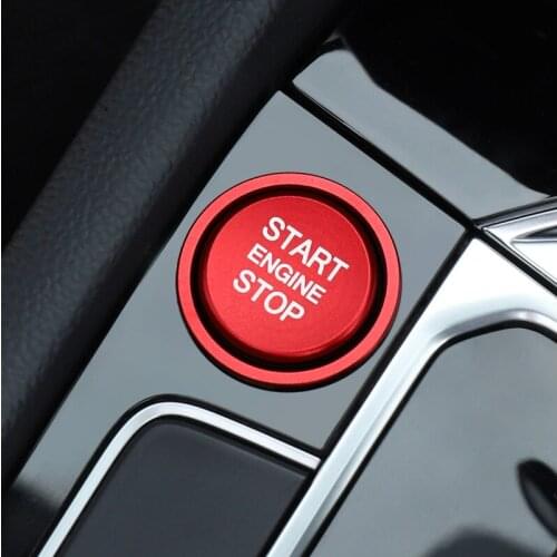 For volkswagen Passat B8 2016-2019 car One Button Decoration Ring Covers Inner and outer circle Car accessories