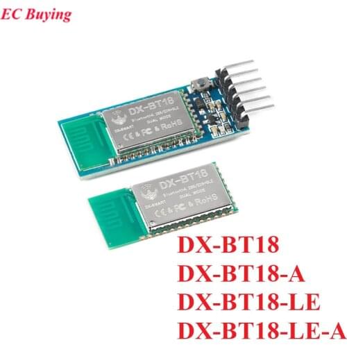 DX-BT18 BLE Dual Mode Module SPP3.0+BLE4.2 2.4G Wifi Wireless Serial Port High-speed Transparent Transmission HC-05 HC-06