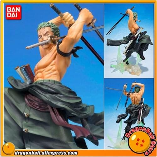 Japan Anime "ONE PIECE" Original BANDAI Tamashii Nations Figuarts ZERO Collection Figure - Roronoa Zoro -Ultra Gari